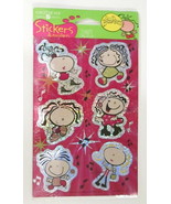 1999 American Greetings BUBBLEGUM Stickers  NOS Holo Girly Girl 2611797 - £5.11 GBP