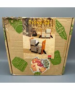 Vintage CD Storage Rack Rhino 53 Wooden Metal CD Holder Safari Theme 53 ... - $76.13 CAD