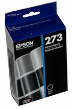 Genuine OEM Epson 273 T273020 C13T272120 Ink Cartridge Single Black exp ... - $11.25