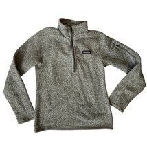 Patagonia Women&#39;S Better Sweater 1/4-Zip Gray Size S - £34.43 GBP