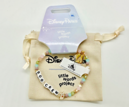 Disney Parks Little Words Project Boo Crew Halloween Mickey Ghost Bracel... - $44.54