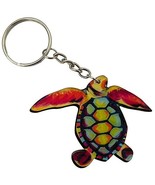 Mia Jewel Shop Sea Turtle Acrylic Keychain Graphic Beach Theme Lightweig... - $221.76 MXN