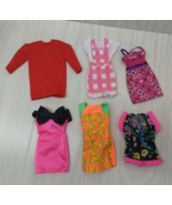 Barbie doll clothes Tropical Splash swim jacket Makin breakfast dress pink lot - $20.57
