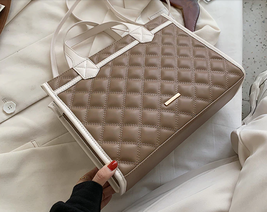 New Fashion High quality PU Leather Women&#39;s Designer Handbag Large Tote ... - £40.08 GBP