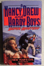 Nancy DREW/HARDY Boys New Year&#39;s Evil By Carolyn Keene (1991) Archway Paperback - £11.03 GBP