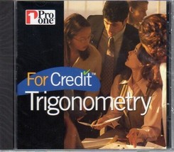 For Credit: Trigonometry CD-ROM for Windows - NEW in Jewel Case - £3.18 GBP