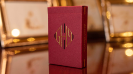 Hollingworth Playing Cards (Burgundy) - £13.32 GBP