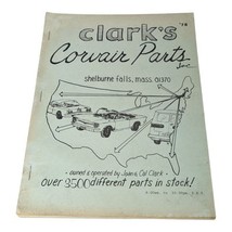 Vtg 1978 CHEVROLET CORVAIR Parts &amp; Accessories Book Catalog Chevy CLARK&#39;S - €14,86 EUR