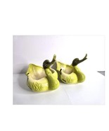 Swans 1940s Hull Pottery Ceramic Glazed Trinket Dish or Planter Signed N... - $826.88 MXN