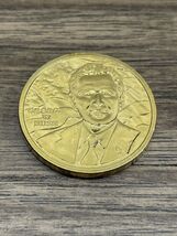 US President George W Bush Gold Plated Commemorative Coin Medallion KG JD - $19.79