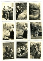 1937 University of Texas Field Trip Onion Creek 14 Photographs - £22.05 GBP