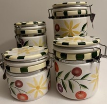 Canister Set  With Locking Lids: 4 Pieces - £18.68 GBP