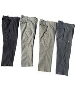 4x Dockers Pants Mens 33x30 32x30 D3 Classic Straight Leg Canvas Cargo W... - $104.50