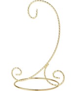 NEW Bard&#39;s Twisted Gold-Toned Ornament Stand, Small, 7&quot; H x 5.125&quot; W x 5... - £11.67 GBP