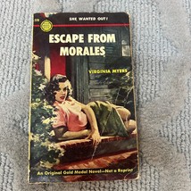 Escape From Morales Drama Paperback Book by Virginia Myers from Gold Medal 1953 - £9.89 GBP
