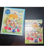 A Victory Plywood Jig-Saw Puzzle G J Hayter &amp; Co England Bunnies Ice Cre... - £15.56 GBP