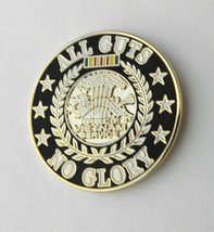 Vietnam War All Guts No Glory Veteran Lapel Pin Badge 1 Inch - £4.50 GBP