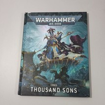 Warhammer 40,000 Codex Thousand Sons 2020 Hardback Book Games Workshop  - £15.92 GBP