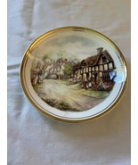 VINTAGE ROYAL KENT BONE CHINA Plate Small STAFFORDSHIRE ENGLAND - COUNTR... - €7,73 EUR