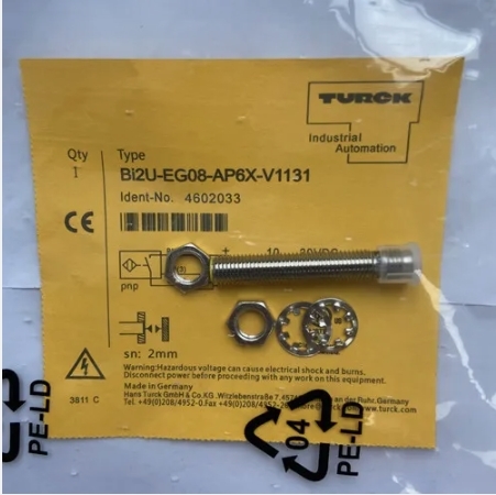 New TURCK BI2U-EG08-AP6X-V1131 Sensor&amp;Proximity Switch - $11.99