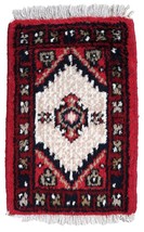 Alfombra anejo Oriental hecho a mano 40cm x 59cm 1970s - 1C881 - $6,153.88 MXN