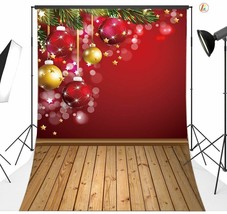 5x7 ft Vinyl Photography Background Backdrop Christmas Photo Studio Props - £15.78 GBP+