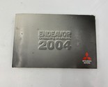 2004 Mitsubishi Endeavor Owners Manual Handbook OEM H04B31031 - $31.49