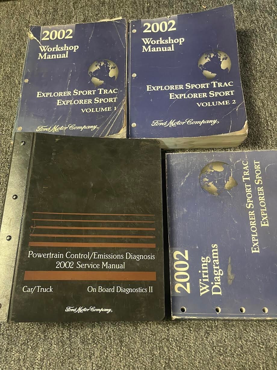 2002 Ford Esploratore Sport Trac Servizio Negozio Riparazione Manuale Se... - $130.00