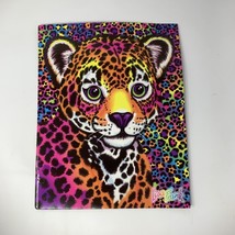 Lisa Frank Hunter Leopard Cub 2 Pocket Portfolio Folder 3 Hole Folder - £13.48 GBP