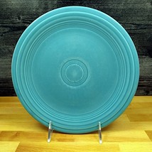 Fiestaware Homer Laughlin Fiesta 9 ½” Turquoise Luncheon Plate Dinnerware - £14.96 GBP