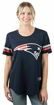 Ultra Game NFL New England Patriots Womens Soft Mesh Jersey Shirt Crew N... - £26.42 GBP