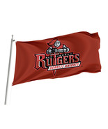 Rutgers Scarlet Knights NCAAF Flag,Size -3x5Ft / 90x150cm, Garden flags - £23.36 GBP