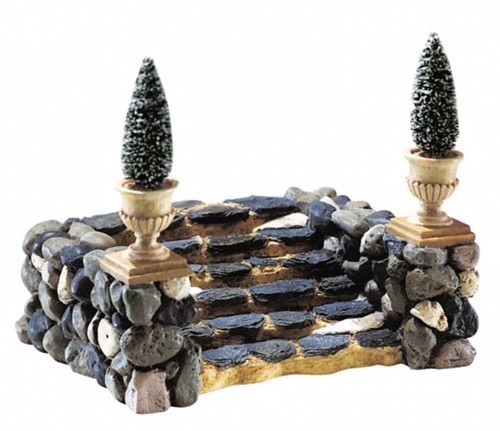 NEW Department 56 Fieldstone Stairway Village Accessories 52826 Dept Her... - £18.79 GBP
