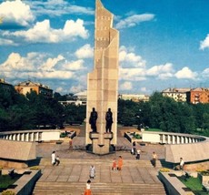 1988 Russian Postcard Omsk Glory Of Heroes Monument Pobeda Blvd Cold War... - $19.99