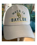 legacy athletic baylor BU waco tx gray w/white mesh adjustable baseball ... - $34.20