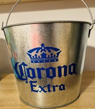 Corona Extra 5 Quart Galvanized Ice Beer Bucket Built In Bottle Opener 7... - €11,19 EUR