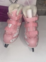 Softec by Jackson Tri-Grip Pink Rose Figure Skates ST 2117 Child Size 11J - £55.02 GBP
