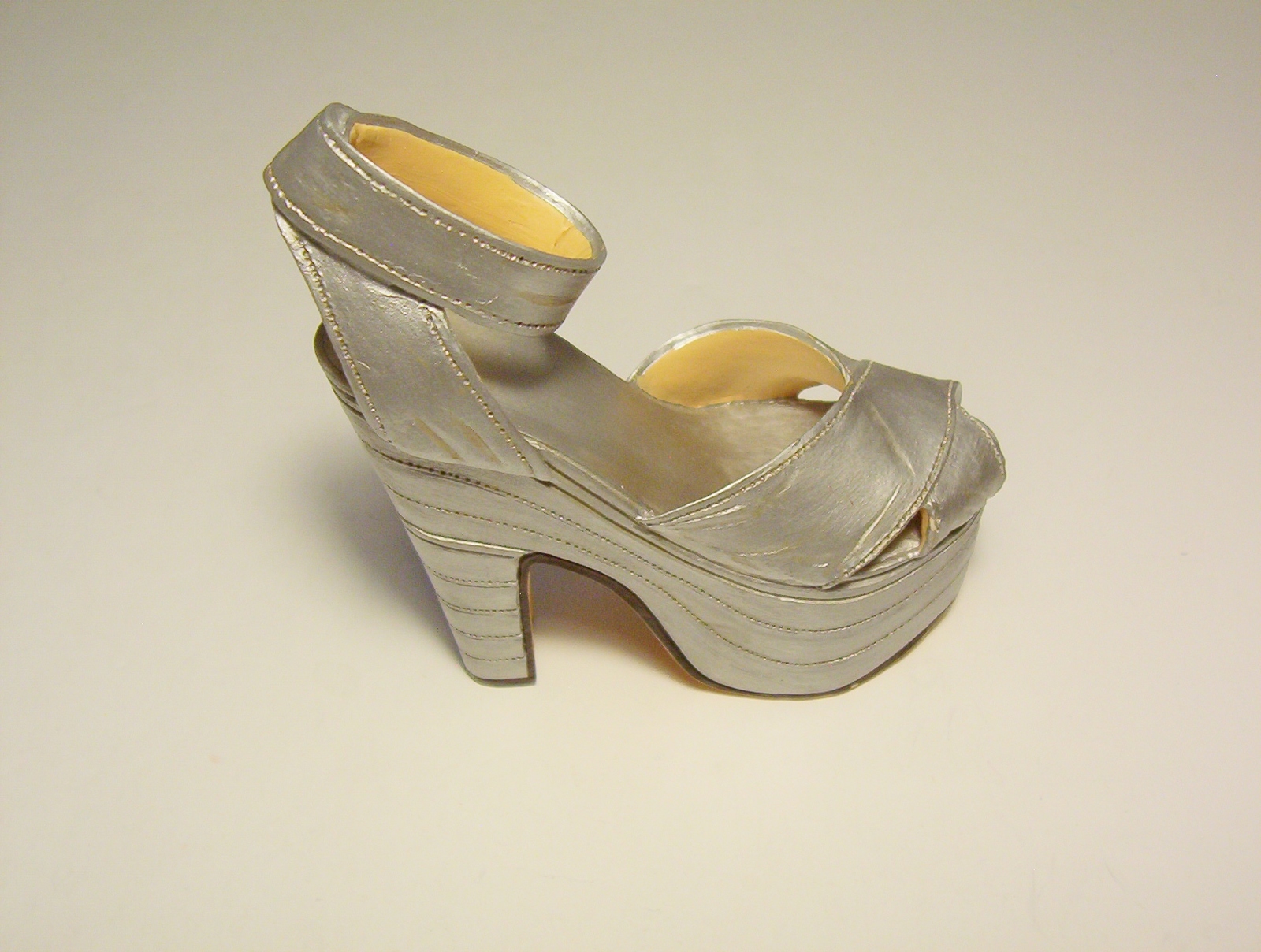 Just The Right Shoe Miniature Shoe Silver Cloud 1998 Style 25007 Raine W... - $4.99