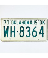 1970 United States Oklahoma Washington County Passenger License Plate WH... - $18.80