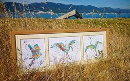Crane Cross stitch egret pattern pdf - Bird dance cross stitch Cranes em... - $17.79