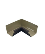 1 - Aluminum 5&quot; - Inch Gutter Inside Box Miter Color Musket Brown - $355,992.28 MXN