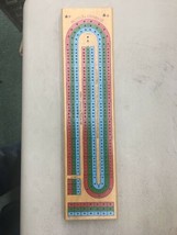 vintage cribbage wood Bicycle playing cards beech st cincinnati wooden game - £15.68 GBP