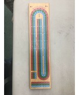 vintage cribbage wood Bicycle playing cards beech st cincinnati wooden game - $380.59 MXN