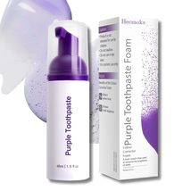 Rnlrclrl Purple Toothpaste for Teeth Whitening, Purple whitening Foam To... - $13.86