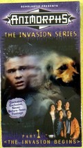Animorphs The Invasion Series Part 1 The Invasion Begins VHS Tape Sealed - £23.36 GBP