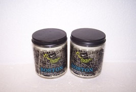  Bath & Body Works Boston - Leaves Scented Jar Candle with Lid 7 oz ea- Lot of 2 - $26.99