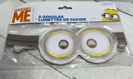 Despicable Me Minion Goggles Birthday Party Favors 8 Goggles - £5.89 GBP