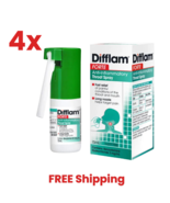 4 X Difflam Forte Spray 15ml Anti-Inflammatary Sore Throat Mouth Ulcers - €70,95 EUR