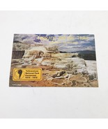 1972 Yellowstone Centennial Terrace Nature Trail Brochure 8 pages - $185.40 MXN
