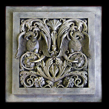 Byzantine Eagles decorative wall relief plaque Sculpture Replica Reproduction - £392.93 GBP